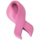 Pink Breast Cancer Awareness Ribbon Shape Stress Reliever
