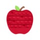 Push Pop Bubble Apple Shape Fidget Sensory Toy