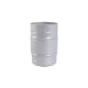 Plastic Metallic Silver Beer Keg Shaped Sampling Cup, 5 oz.