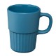 Ceramic Matte Finish Fluted Mug, 15 oz.