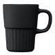 Ceramic Matte Finish Fluted Mug, 15 oz.