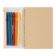 FSC® Mix Doodle Notebook w/ Markers, 5" x 7"