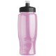 Transparent Grip Pink Poly-Pure Sport Bottle, 27oz. - Push Pull Lid