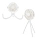 Twisty Rechargeable Portable Fan w/ Bendable Tripod Feet