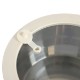 Prima Microwaveable Stainless Steel Bowl w/ Vented Glass Lid