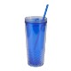 Clio Recycled Acrylic Straw Tumbler, 20oz.