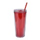 Clio Recycled Acrylic Straw Tumbler, 20oz.