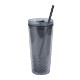 Clio Recycled Acrylic Straw Tumbler, 20oz.