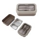 Bento Stainless Steel & PE Lunch Box w/ Utensils