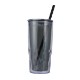 Luster Recycled Acrylic Straw Tumbler, 16oz.