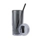 Luster Recycled Acrylic Straw Tumbler, 16oz.