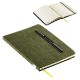Boardroom Hard Cover Journal w/ Built-In Phone Stand & Pen, 8-1/4" x 5-3/4"
