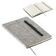 Boardroom Hard Cover Journal w/ Built-In Phone Stand & Pen, 8-1/4" x 5-3/4"