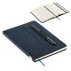 Boardroom Hard Cover Journal w/ Built-In Phone Stand & Pen, 8-1/4" x 5-3/4"