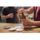 Coasters with Bottle Openers, Set of 4