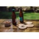 Coasters with Bottle Openers, Set of 4