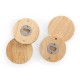 Coasters with Bottle Openers, Set of 4