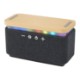 Boost Fabric & FSC® Bamboo Speaker w/ Wireless Charging Pad