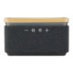 Boost Fabric & FSC® Bamboo Speaker w/ Wireless Charging Pad
