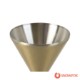 Snowfox® Double Wall Steel Stemmed Martini Glass, 8 oz.