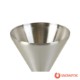 Snowfox® Double Wall Steel Stemmed Martini Glass, 8 oz.