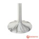 Snowfox® Double Wall Steel Stemmed Martini Glass, 8 oz.