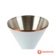 Snowfox® Double Wall Steel Stemmed Martini Glass, 8 oz.