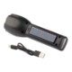 Solar Powered Rechargeable 130 Lumen COB Flashlight