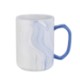 Ceramic Mug with Marble Pattern, 20 oz.