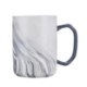 Ceramic Mug with Marble Pattern, 20 oz.