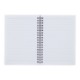 Pebble Grain FSC® Recycled Spiral JournalBook®, 5" x 7"