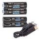 Rechargable AA/AAA Battery with Type-C Port Combo Pack