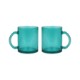 Menagerie Colored Glass Mug, 12 oz.