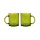 Menagerie Colored Glass Mug, 12 oz.