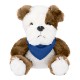 Baxter Bulldog Plush w/ Bandana, 6"