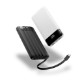 Axiom Slim Power Bank w/ Built-In Cables, 10,000mAh