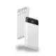 Axiom Slim Power Bank w/ Built-In Cables, 10,000mAh