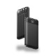 Axiom Slim Power Bank w/ Built-In Cables, 10,000mAh