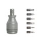 Recycled Aluminum 6-in-1 Screwdriver Tool