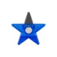 Recycled PS Star Shape Magnetic Memo Clip