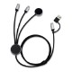 Velora 3-in-1 Charging Cable with Apple & Samsung Watch Charging