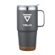 Akira Travel Mug with Cork Bottom, 24oz.