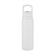 Stainless Steel Vacuum Bottle with Easy Carry Handle and Dual Use Lid, 24 oz.
