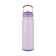 Stainless Steel Vacuum Bottle with Easy Carry Handle and Dual Use Lid, 24 oz.