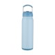 Stainless Steel Vacuum Bottle with Easy Carry Handle and Dual Use Lid, 24 oz.