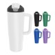 Vacuum Water Mug with Plastic Handle, 30 oz.