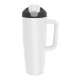 Vacuum Water Mug with Plastic Handle, 30 oz.