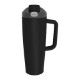 Vacuum Water Mug with Plastic Handle, 30 oz.