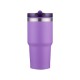 Stainless Steel Outer Tumbler with Built in Straw Lid, 20 oz.