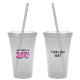 America250™ Sunsplash Double Wall Tumbler, 16 oz.